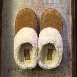Koolaburra by UGG Tizzey suede mule slippers W6